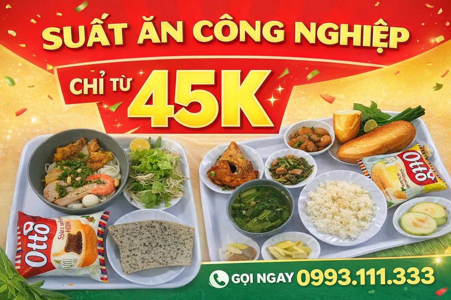 Suất Ăn Công Nghiệp Chỉ Từ 45K Tại Đồng Nai