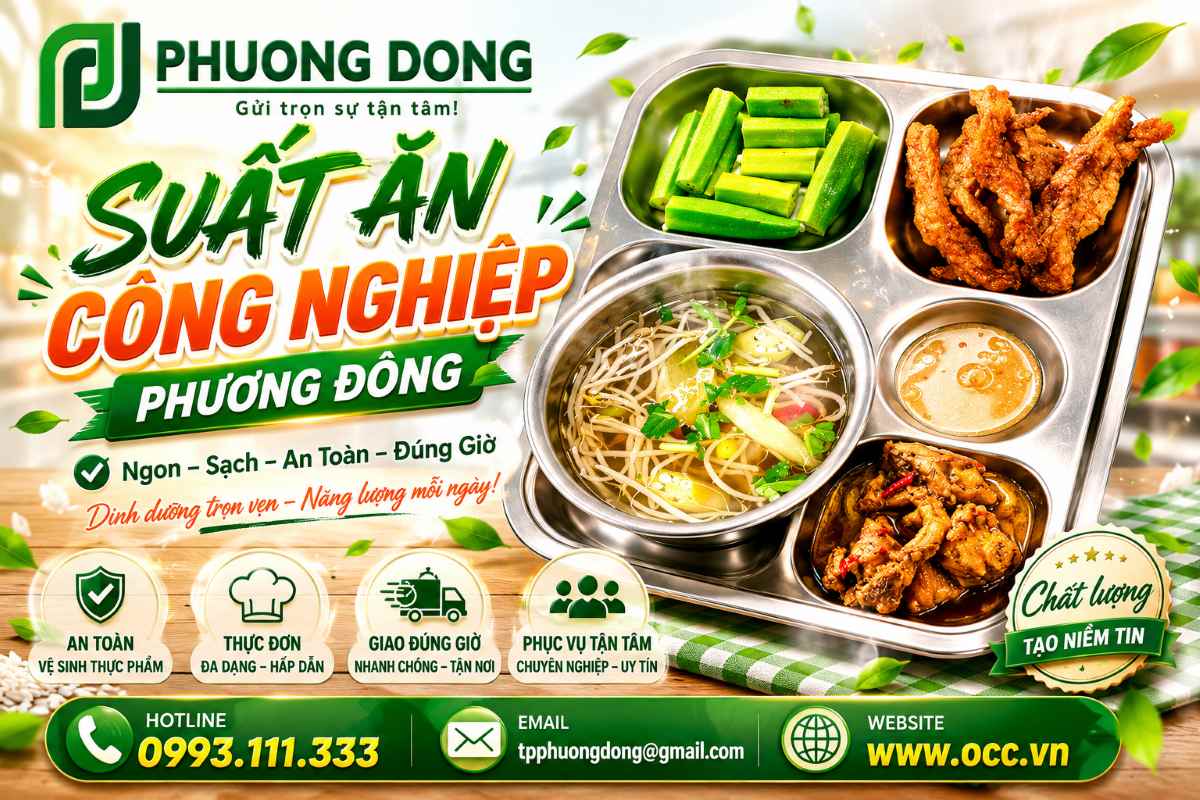 Suất Ăn Công Nghiệp – Phương Đông