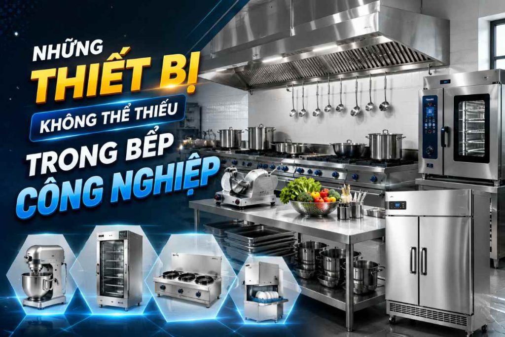 Những Thiết Bị Không Thể Thiếu Trong Bếp Công Nghiệp | Suất Ăn Phương Đông