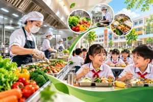 Phương Đông – Setup Bếp Ăn Trường Học Tại Bình Dương