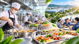 Suất Ăn Công Nghiệp - Bếp Ăn Nấu Tại Chỗ Tại KCN Bình Phước Uy Tín