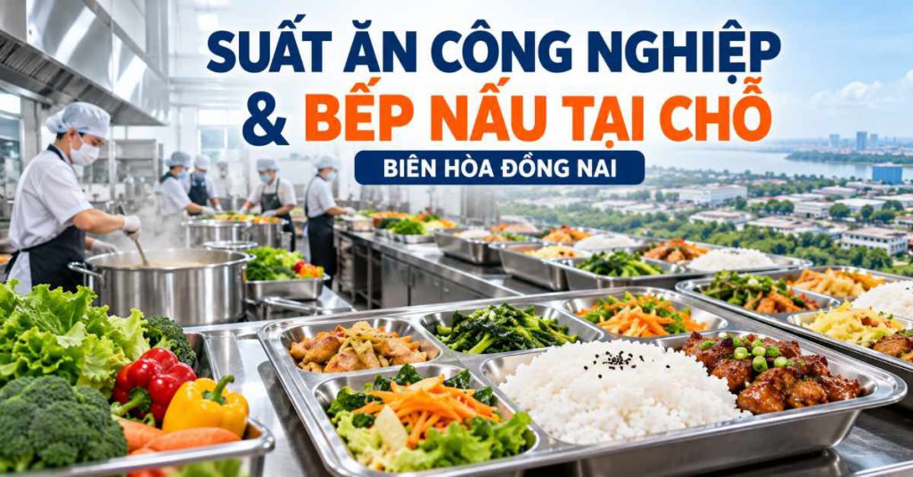 Suất Ăn Công Nghiệp & Bếp Nấu Tại Chỗ