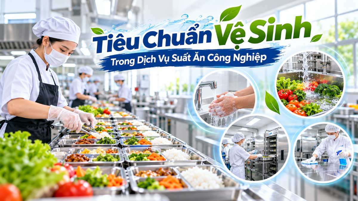 Tiêu Chuẩn Vệ Sinh Trong Dịch Vụ Suất Ăn Công Nghiệp